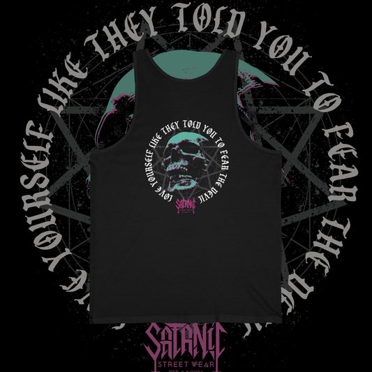 Love Like Hell - Unisex Jersey Tank