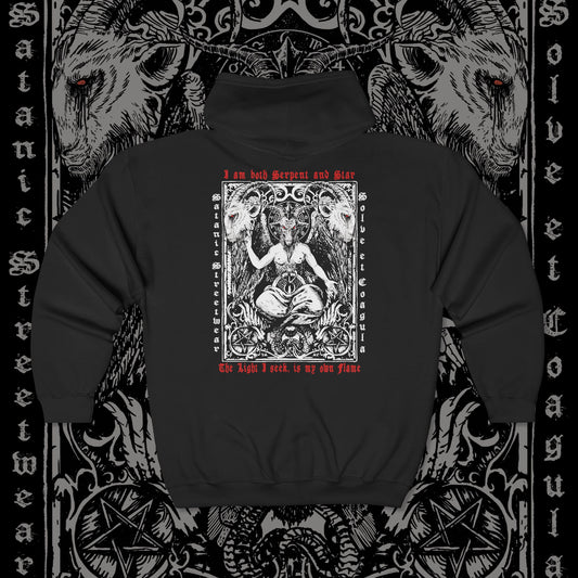 Lord Baphomet - Unisex Heavy Blend™ Full Zip Hooded Sweatshirt