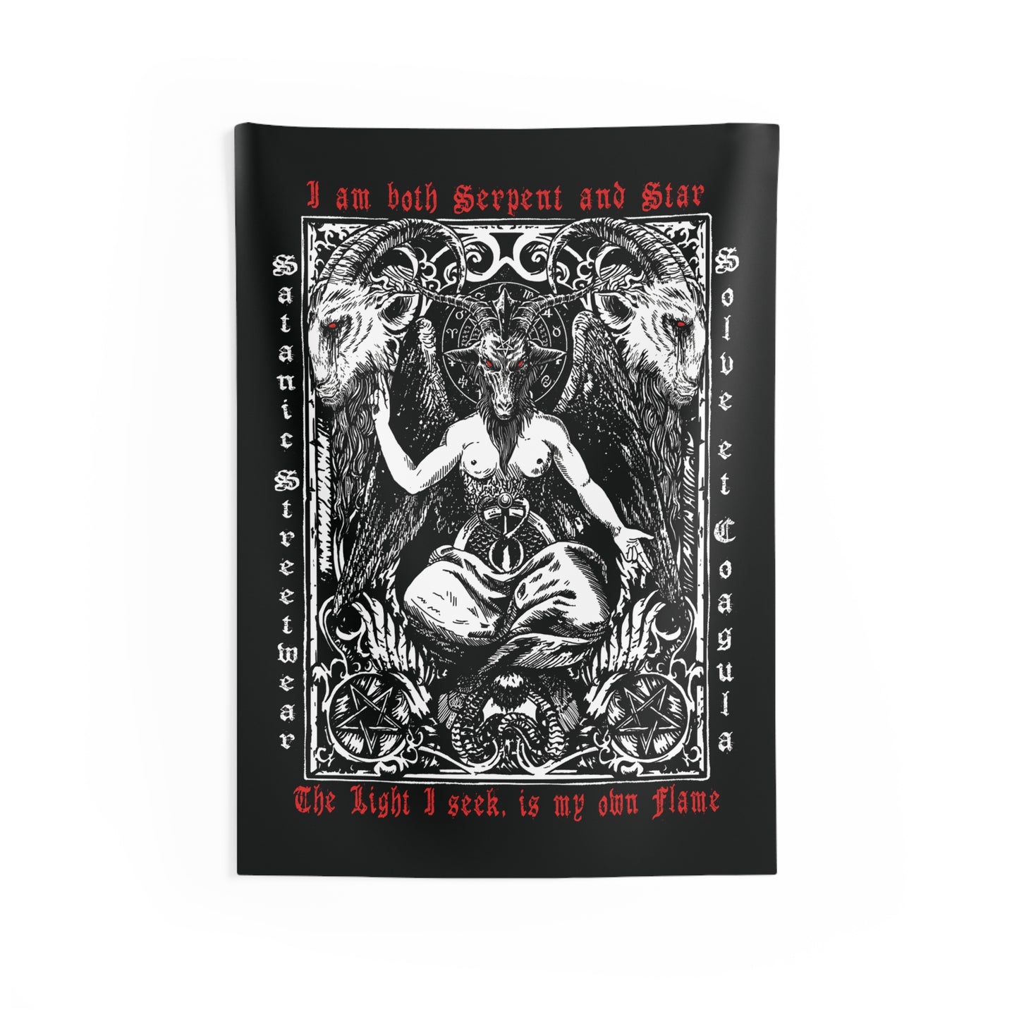 Lord Baphomet - Indoor Wall Tapestries