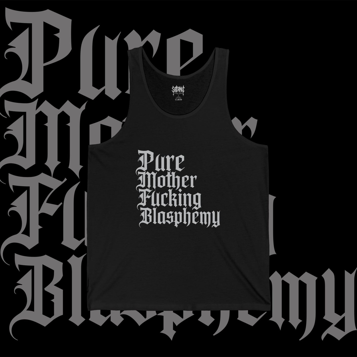Blasphemer's Mantra - Unisex Jersey Tank