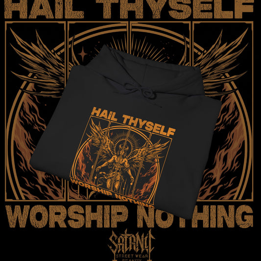 Worship Nothing - Unisex Heavy Blend™ Hooded Sweatshirt