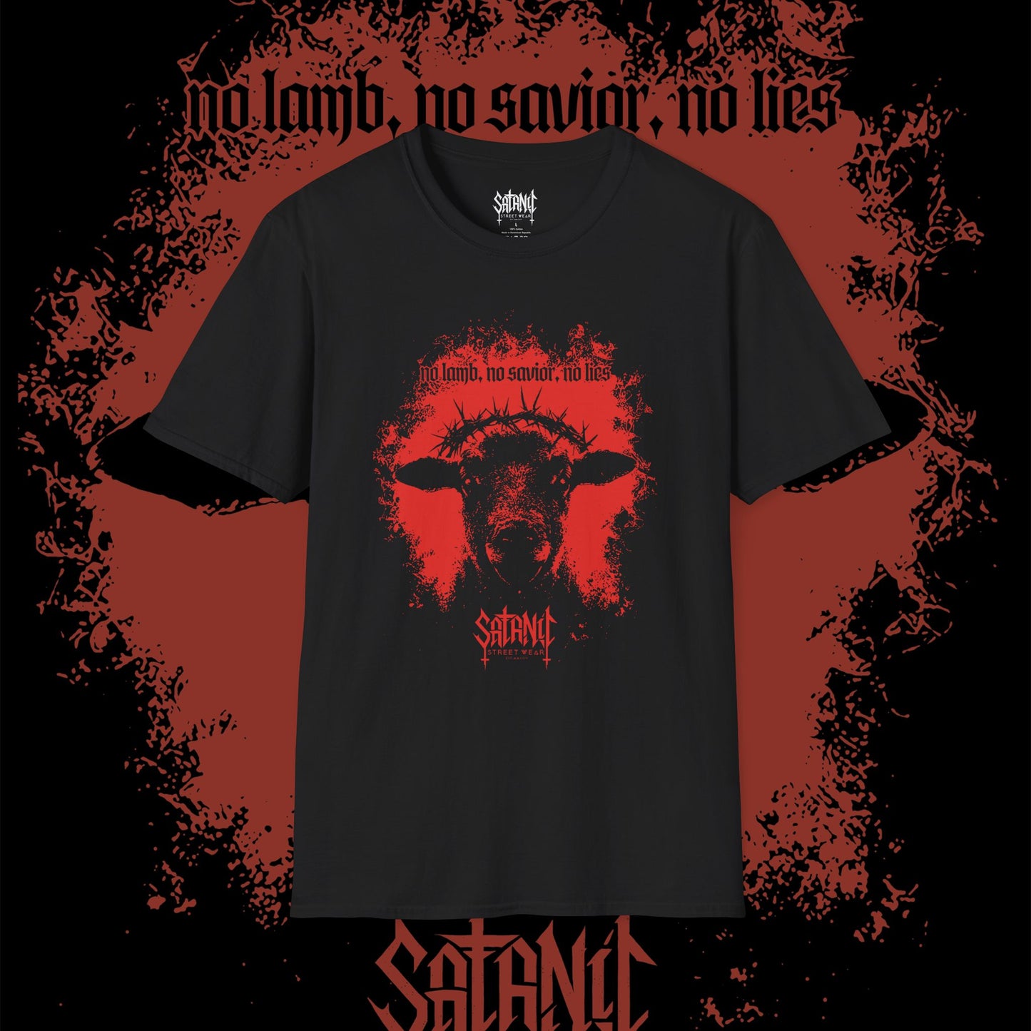 no lamb, no savior, no lies
