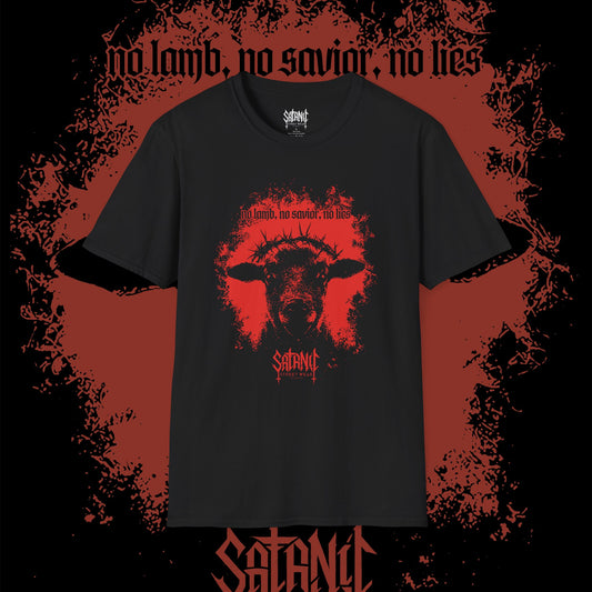 no lamb, no savior, no lies