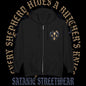 Every Shepherd Hides a Butcher's Knife - Unisex Heavy Blend™ Full Zip Hooded Sweatshirt