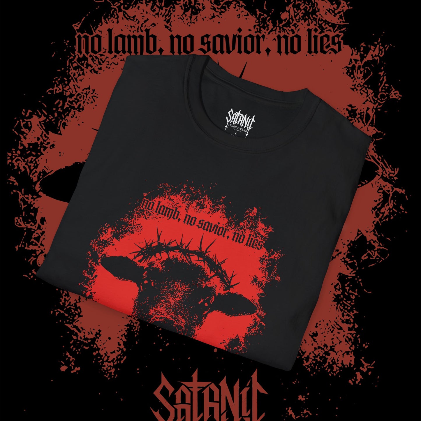 no lamb, no savior, no lies