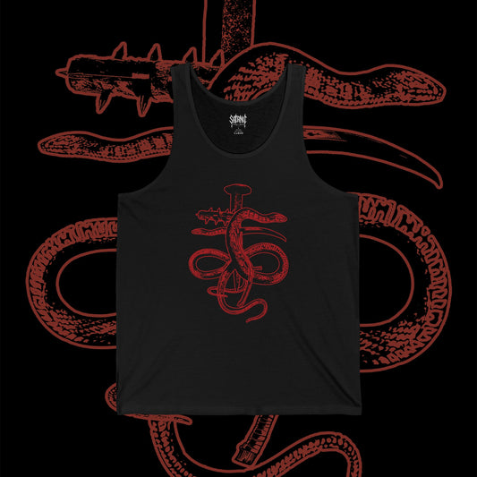 Serpentine Sovereignty - Unisex Jersey Tank