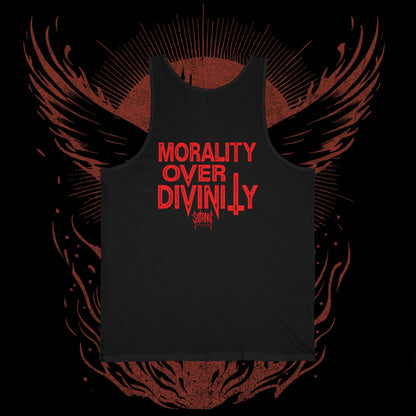 Morality Over Divinity - Unisex Jersey Tank