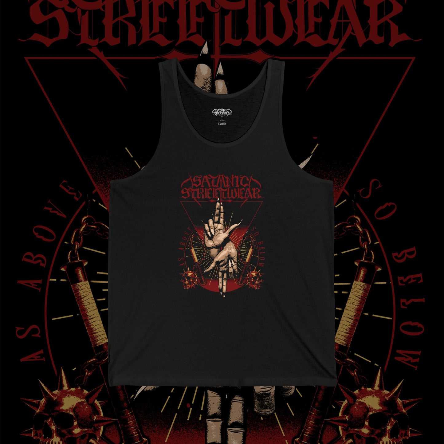As Above / So Below - Unisex Jersey Tank