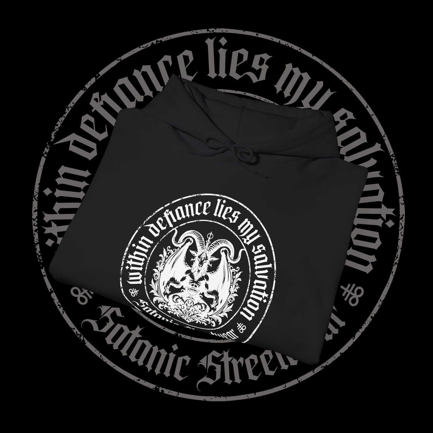 Ave Defiantia! -  Hooded Sweatshirt