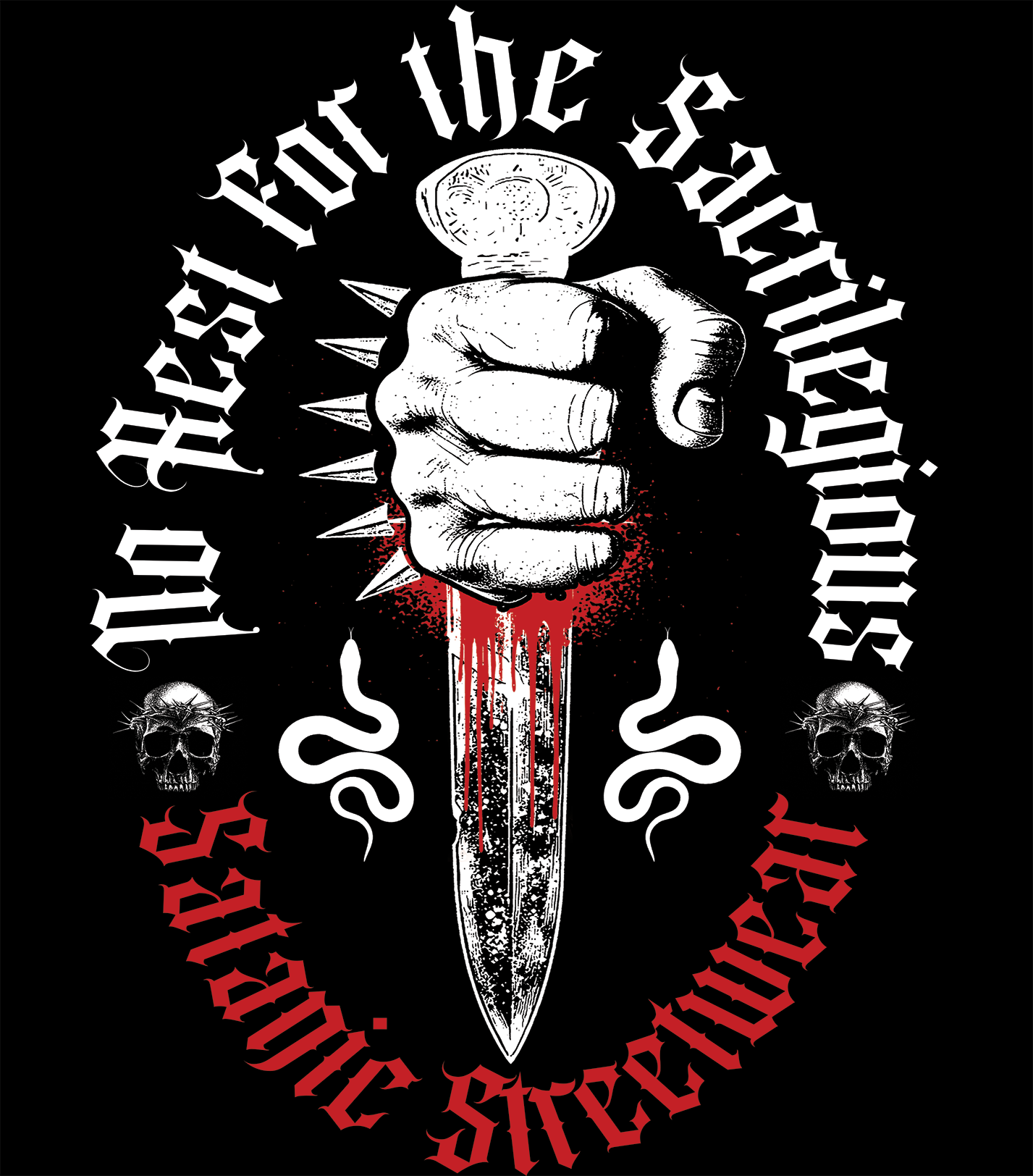 No Rest for the Sacrilegious - Unisex Zip Hoodie
