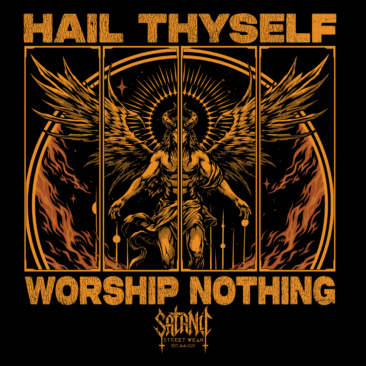 Worship Nothing - Unisex Heavy Blend™ Hooded Sweatshirt