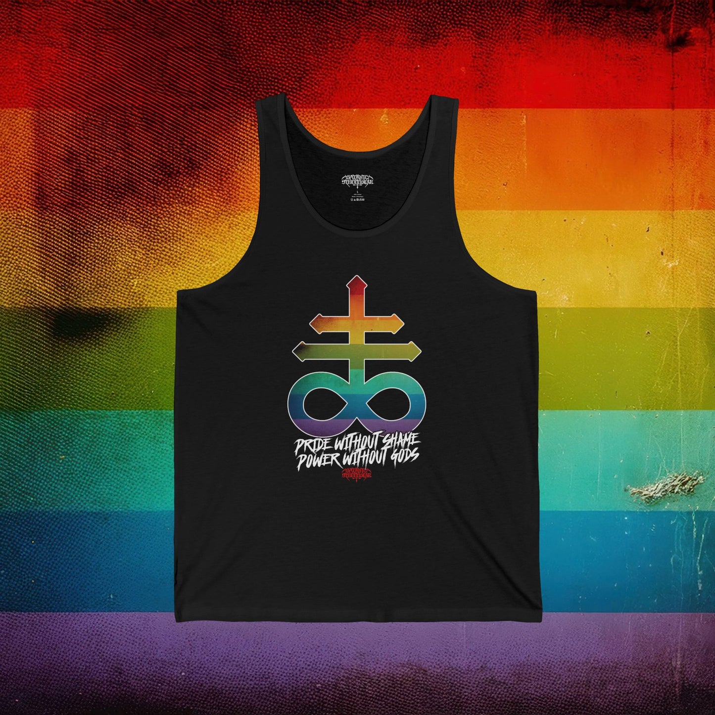 Pride Without Shame | Power Without Gods - Unisex Jersey Tank