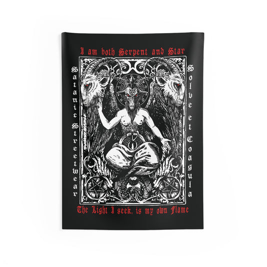 Lord Baphomet - Indoor Wall Tapestries