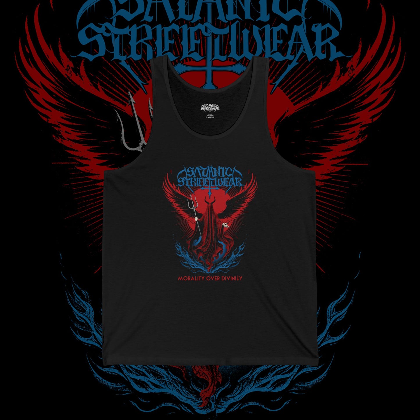 Morality Over Divinity - Unisex Jersey Tank