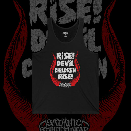 Rise! Devil Children Rise! - Unisex Jersey Tank
