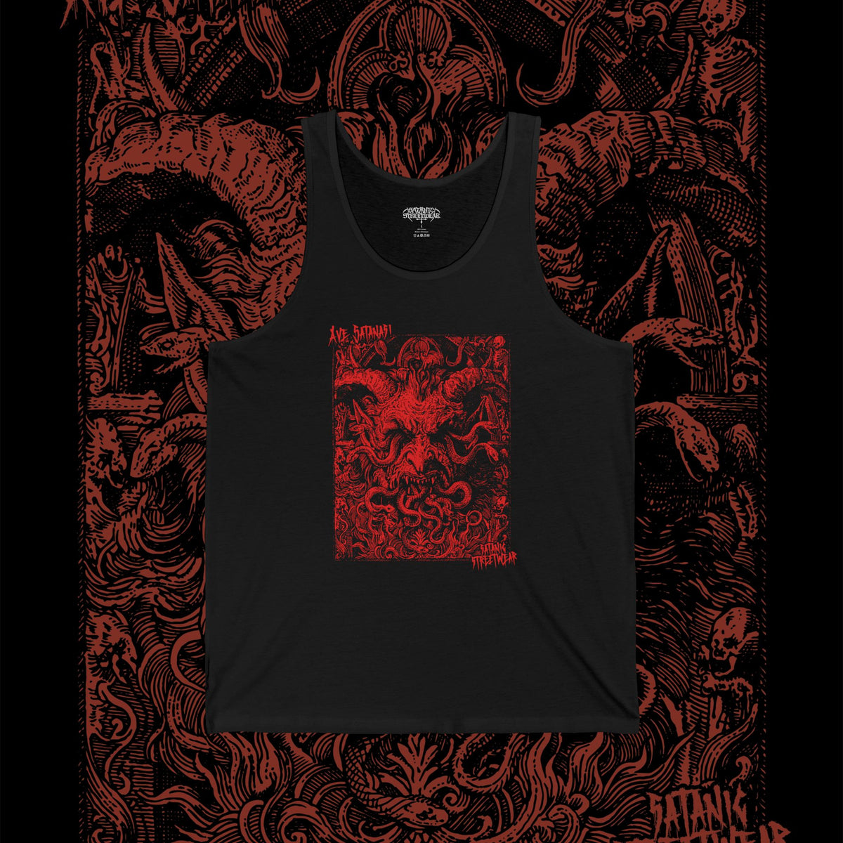 Ave Satanas! - Unisex Jersey Tank