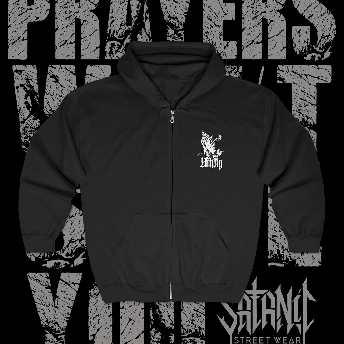 Nailed Devotion - Unisex Heavy Blend™ Full Zip Hooded Sweatshirt
