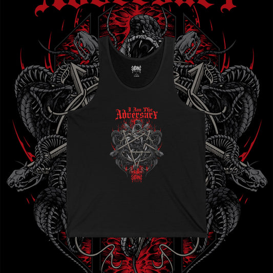 I Am The Adversary - Unisex Jersey Tank