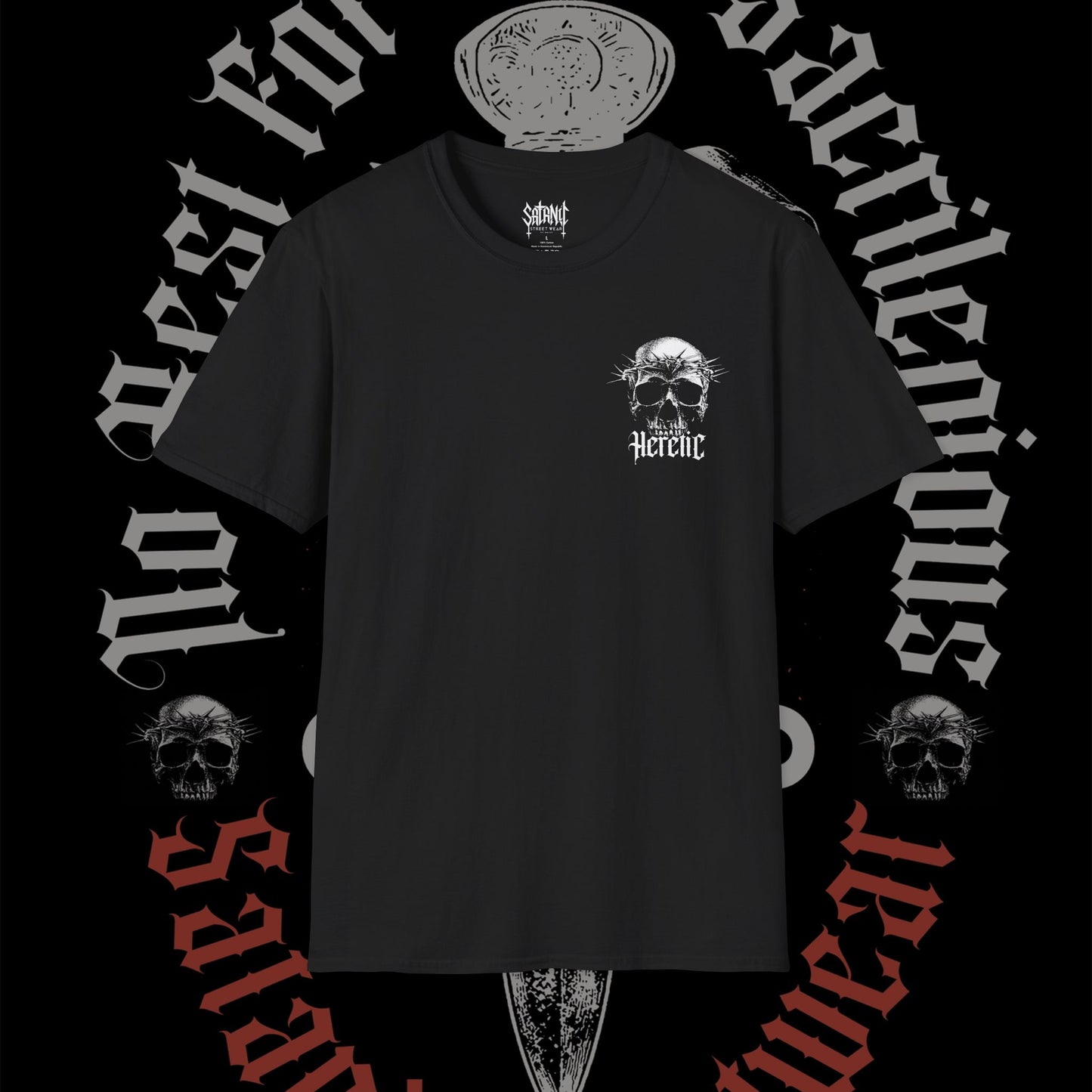 No Rest for the Sacrilegious (Double-Sided Tee)