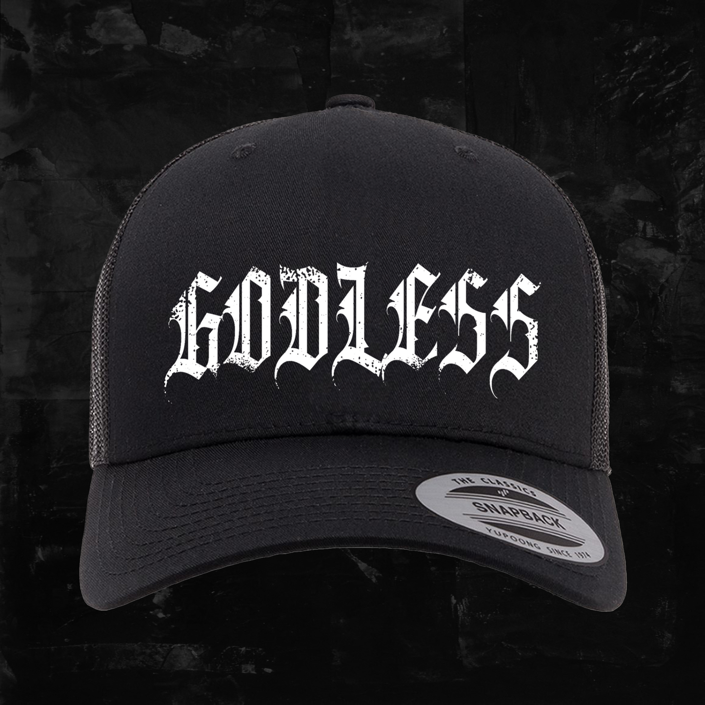 GODLESS - Yupoong Classic Snapback Hat
