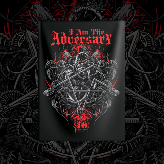 I Am The Adversary - Indoor Wall Tapestries