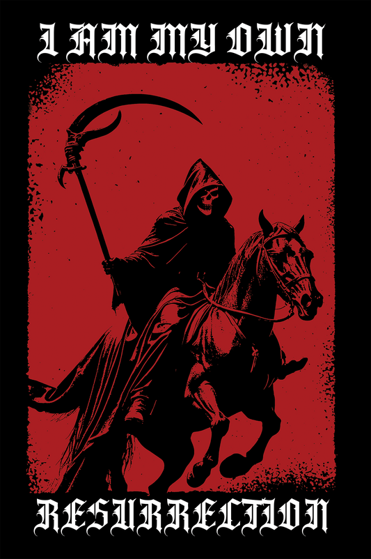 My own Resurrection TShirt - Only 1 left, Size Large! (Last Rites Collection)